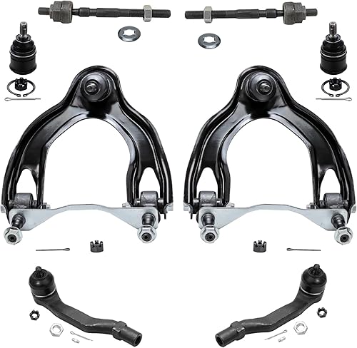 Miniatura 217 de Detroit Axle - Kit de suspensión delantera de 8 piezas para Toyota Sienna 2004-2010, brazos de control inferiores con rótulas interiores exteriores