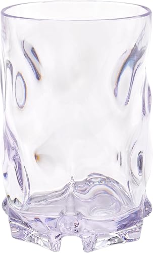 Miniatura 2 de G.E.T. SW-1441-1-CL-EC - Vasos de whisky inastillables Old Fashioned Rocks, 14 onzas, transparentes (juego de 4)