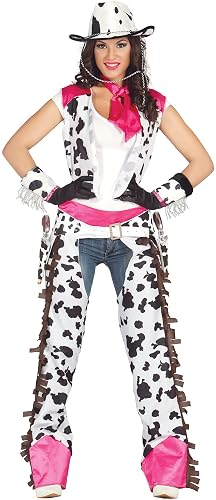 Guirca- Disfraz adulta cowgirl rodeo, Talla 42-44 (80829.0), color/modelo surtido