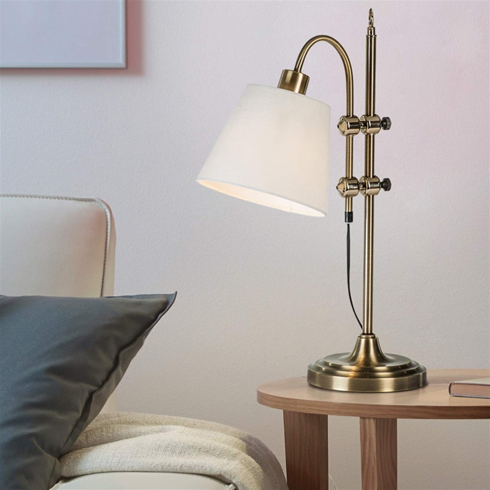 Lampa stołowa Amerykański styl biurko sypialnia lampa stołowa nocna Study salon lampa nocna regulowana lampa stołowa Lampa stołowa LED(B)