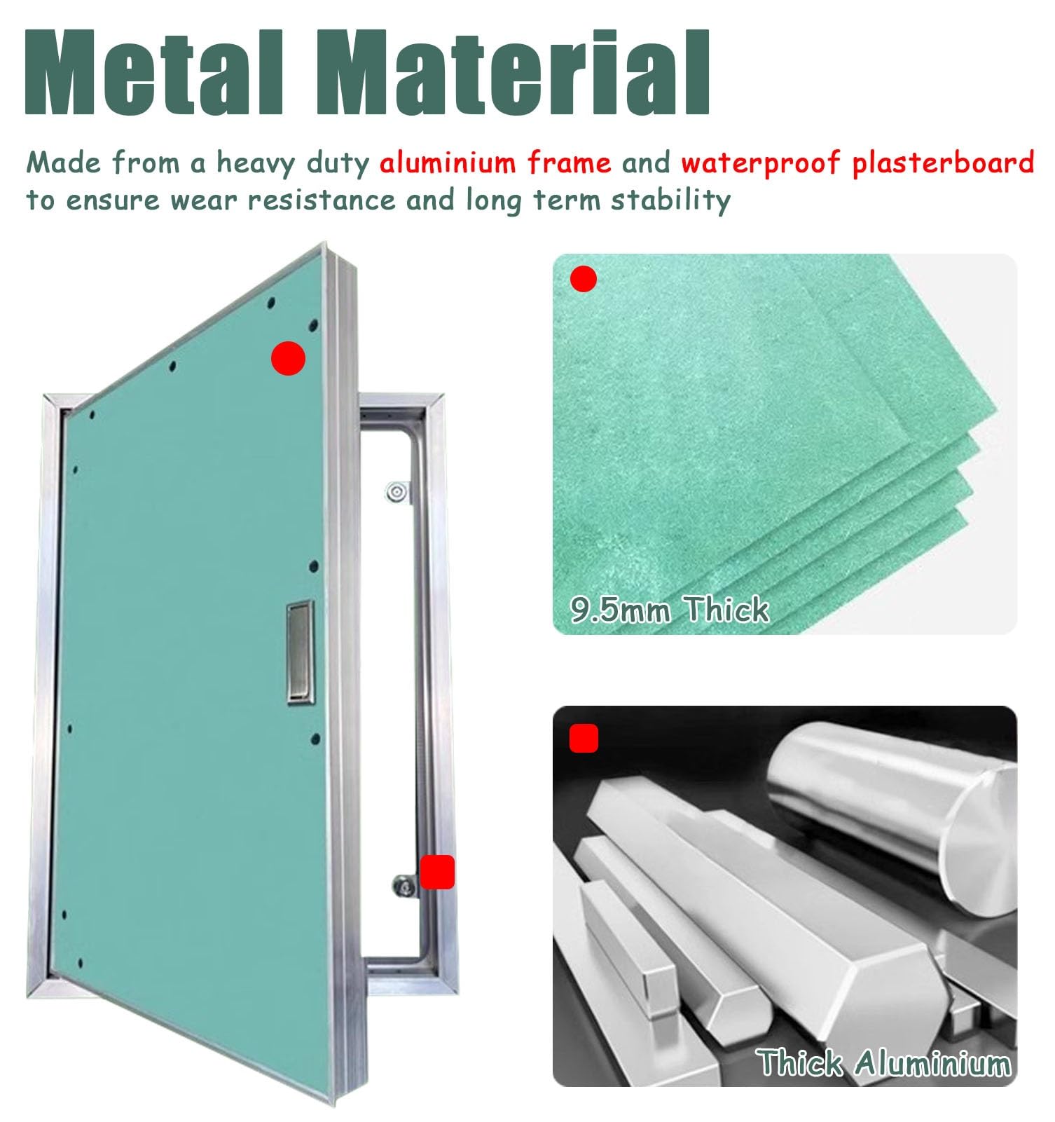 乾式壁用アクセスパネル 塗装可能な石膏ボードアクセスドア 壁検査ハッチ 埋め込み式配管電気ハッチ メーターボックス/サービス用(32 点検口 乾式壁用  屋根裏アクセスパネル、 ショッピングモール用配管配線検査用サービスドア、 塗装可能で施錠可能な電気石膏ボード ... 点検口 乾式壁用屋根裏アクセスパネル、 ショッピングモール用配管配線検査用サービスドア、 塗装可能で施錠可能な電気石膏ボードカバー(