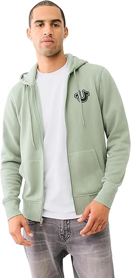 TRUE RELIGION グリーン フーディ M True Religion プリント パーカー | グリーン | FARFETCH JP