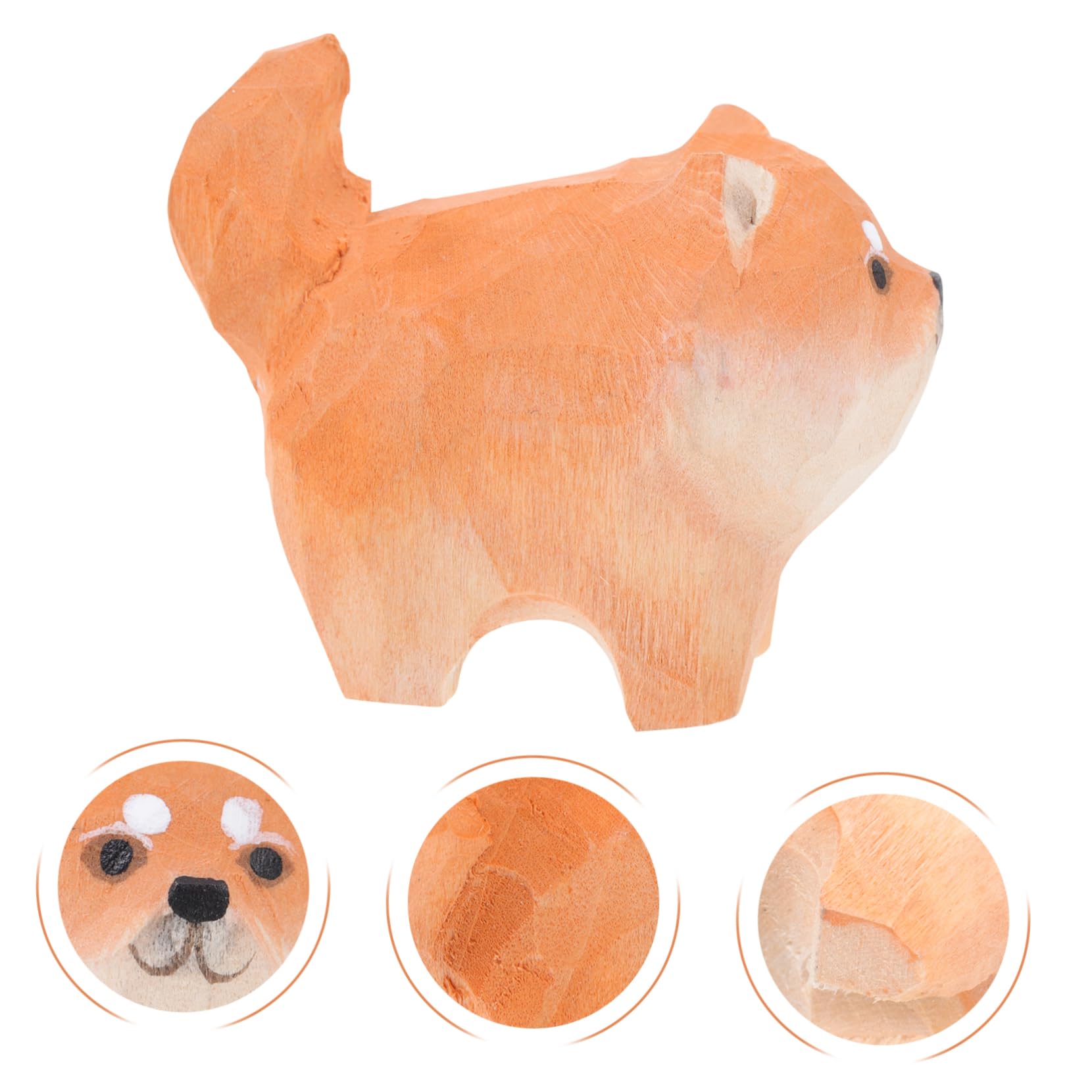 Puppy Topper żyrafa ozdoby ozdoba mała urna zwierzęta Home Decor tort urodzinowy średnie dla psów smycze dla psów drewno