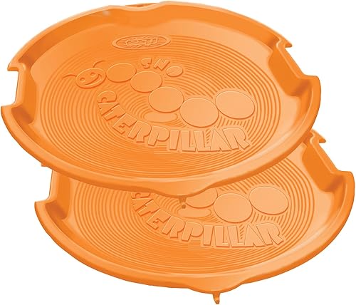 Miniatura 8 de ESP Day Glow Sno Racer - Trineo de disco - Naranja neón 1153 Naranja resplandor de día,Naranja