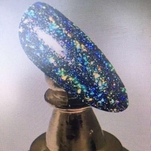 Miniatura 2 de Joyeee Arte de uñas con purpurina mágica espejo brillante cromo polvo de uñas efecto arco iris para bricolaje maquillaje uñas puntas decoración