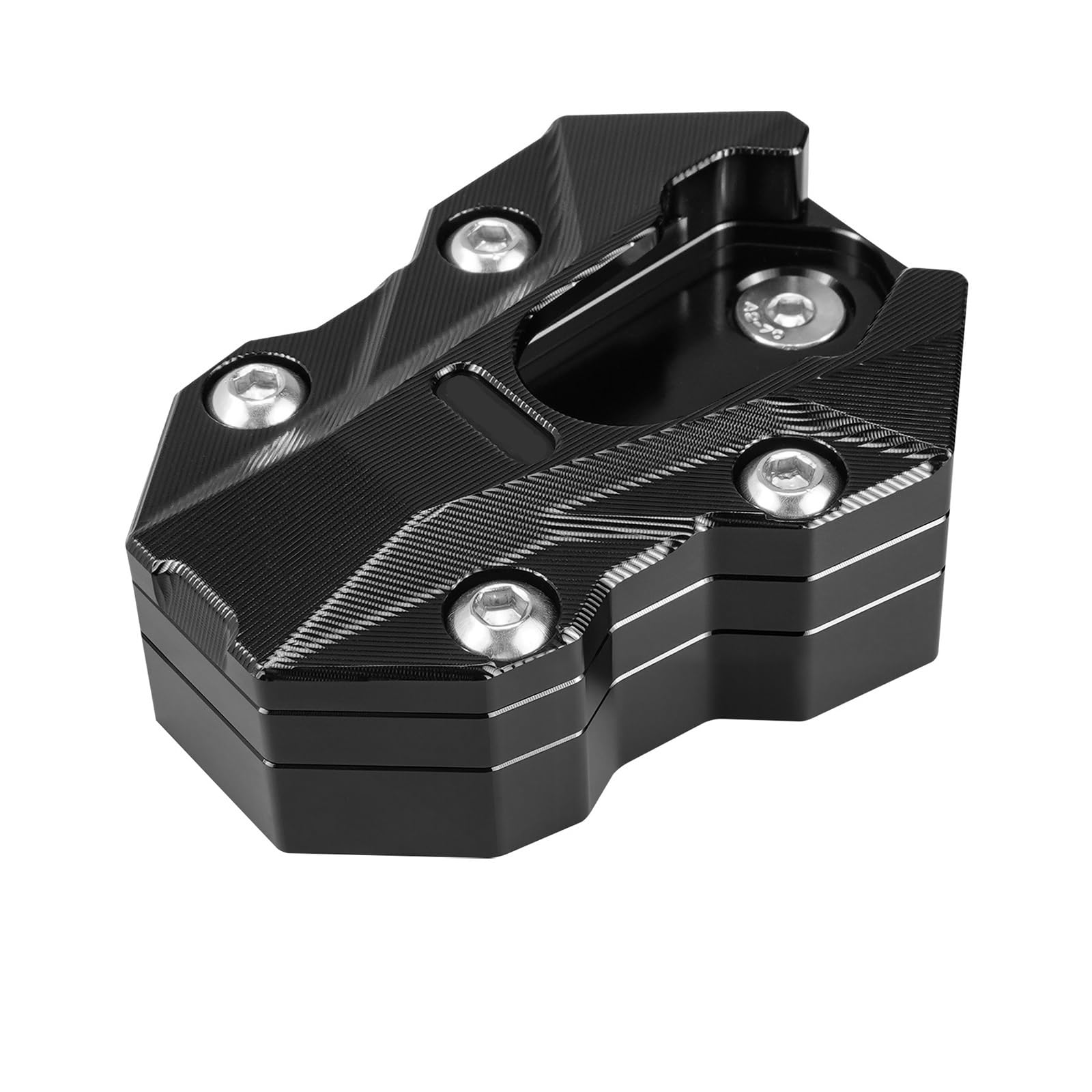Estriberas Moto para Almohadilla de ampliación para caballete lateral compatible con BMW R1300 GSA suspensión ajuste altura adaptable para GS 2024-2025