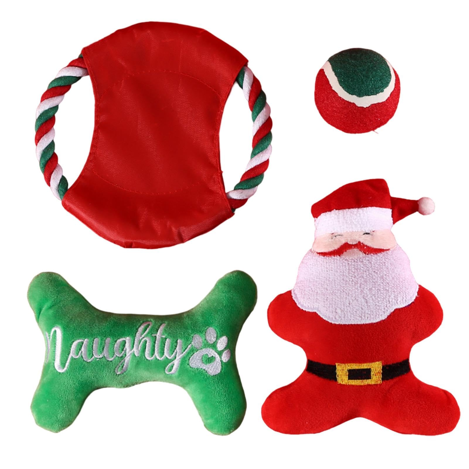 Peluche de Noël pour chien pour l'occuper joyeusement en intérieur