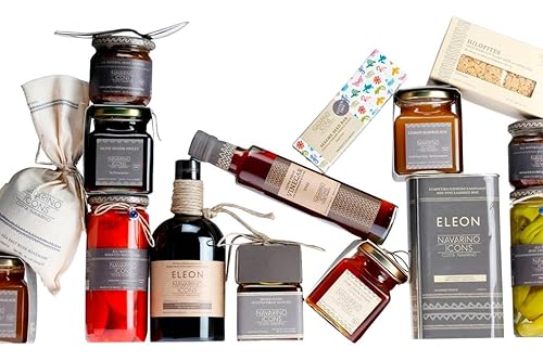 Miniatura 2 de NAVARINO ICONS Miel griega pura con peine de miel fresca, 14 onzas