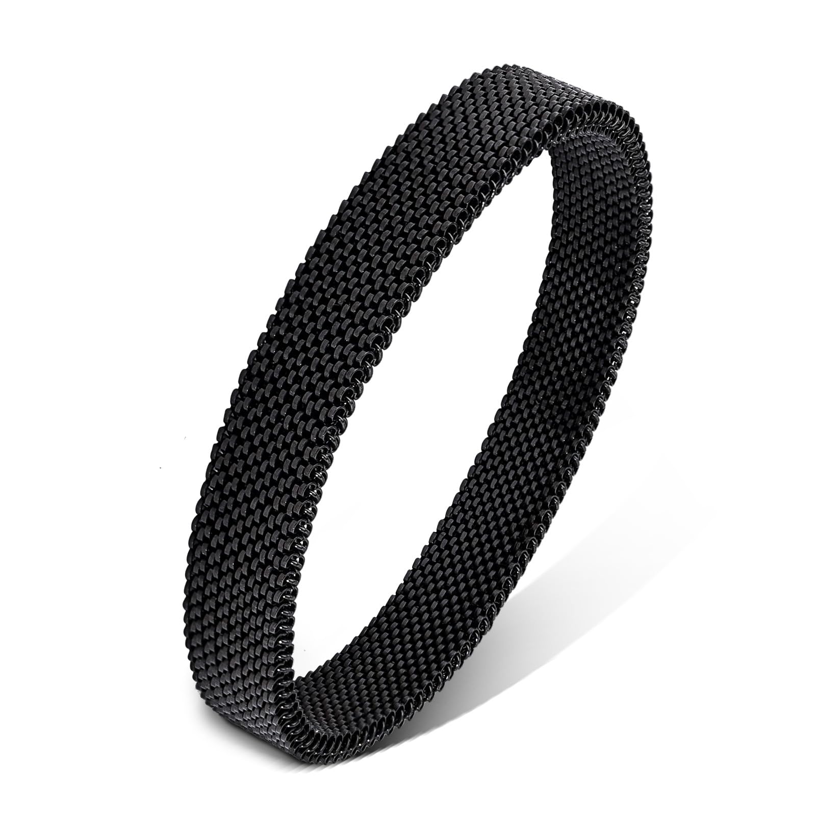 FANCIBAND Bracciale Donna Elastico Bigiotteria Bracciali Donna Acciaio Inox, Braccialetto Elasticizzato Donna Regalo Donna per Se Stessi Amica Sorelle Fidanzata Moglie Mamma e Figlia