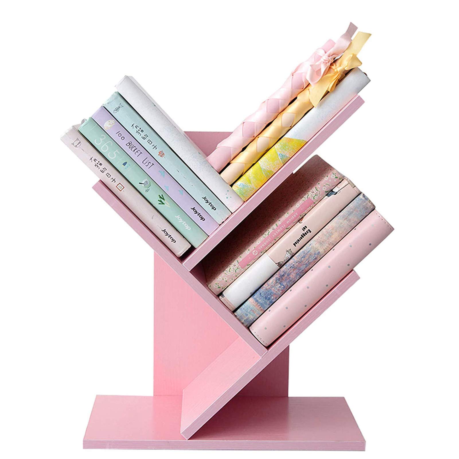 Buy Bookshelf,U HOOME Bamboo Tree Book shelf Book Rack Display Storage