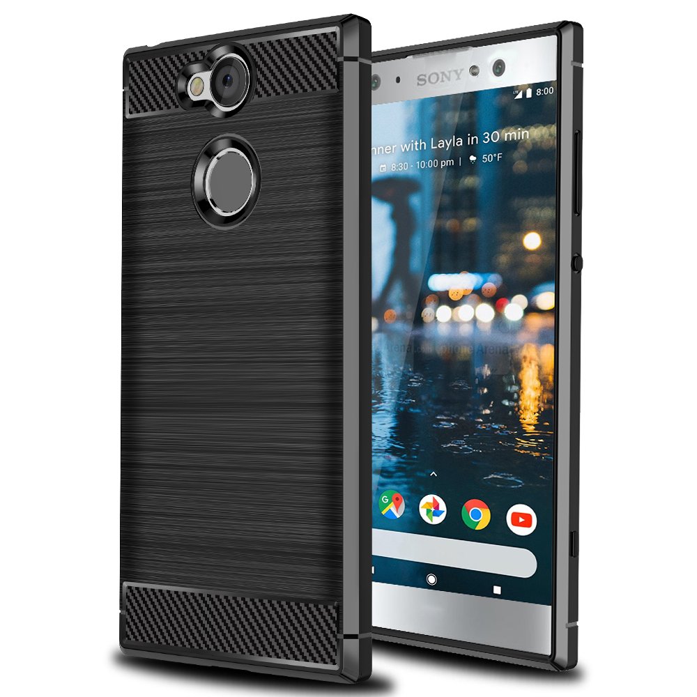 Ferlinso Case For Sony Xperia Xa2 Ultra Flexible Rugged Armor