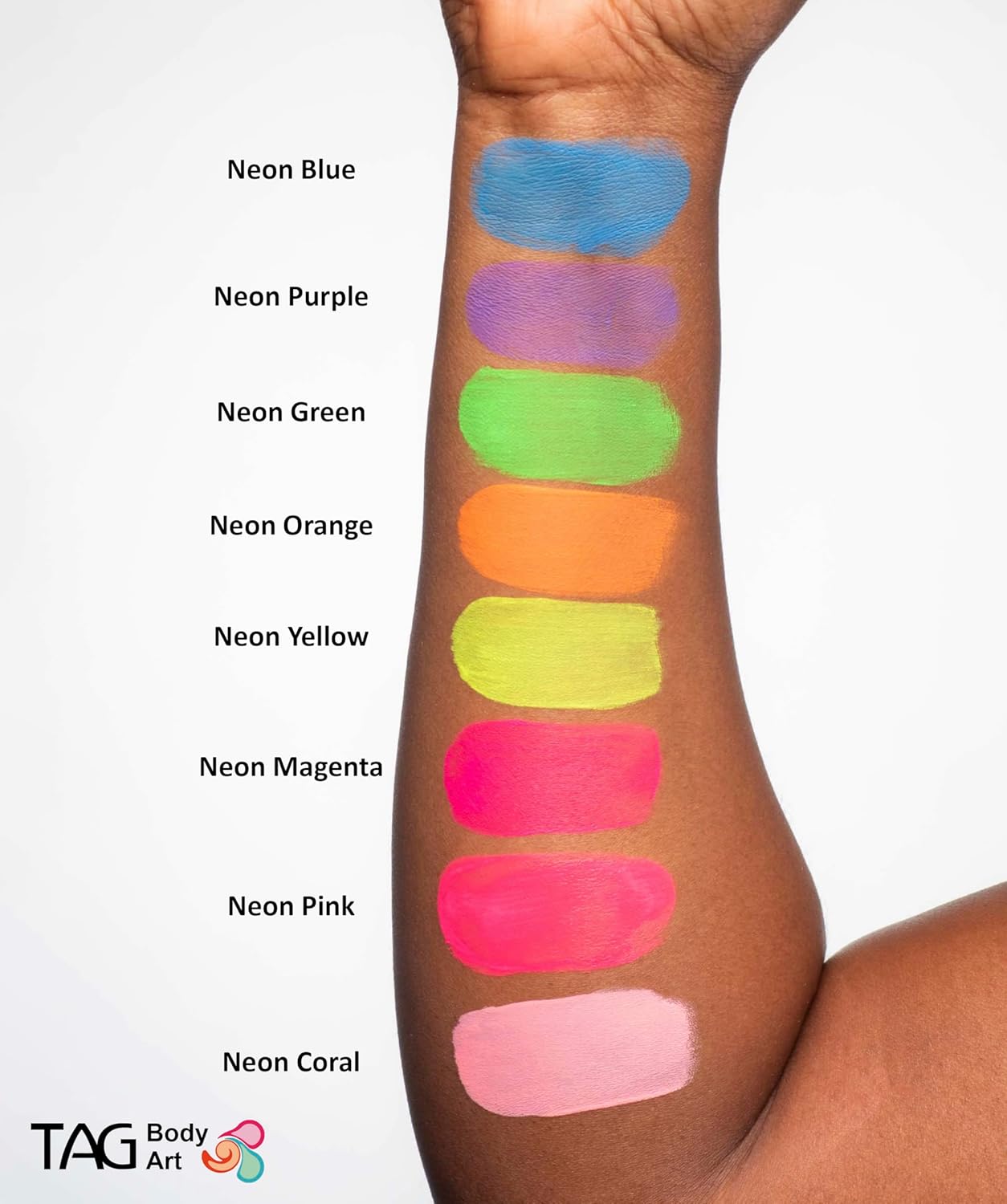 TAG Face and Body Paint - Neon Pink 32gm - Image 5