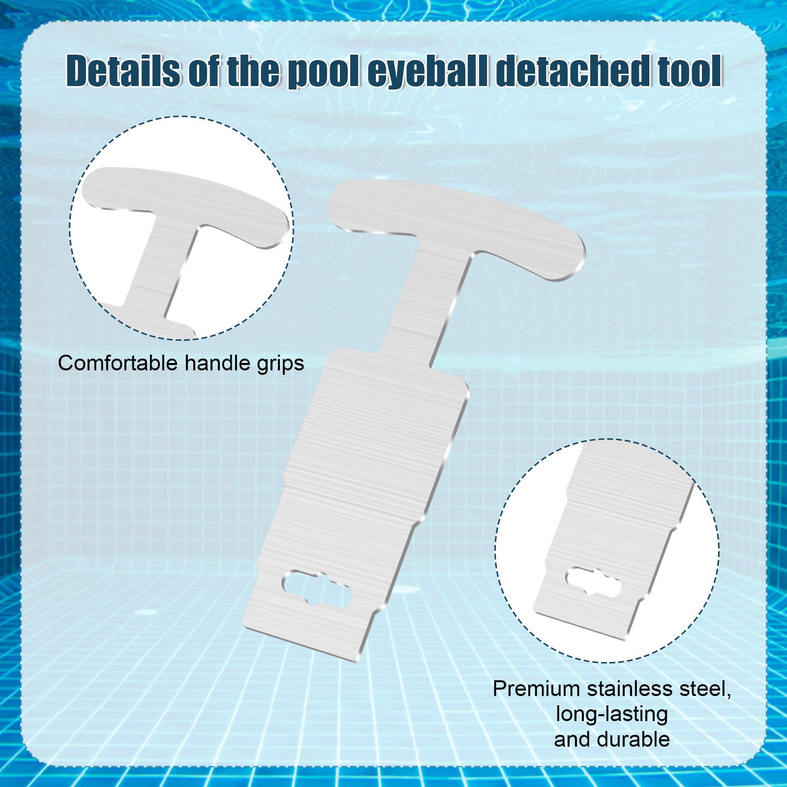 SP1419T Strumento Rimozione Del Tappo Della Piscina Rimozione In