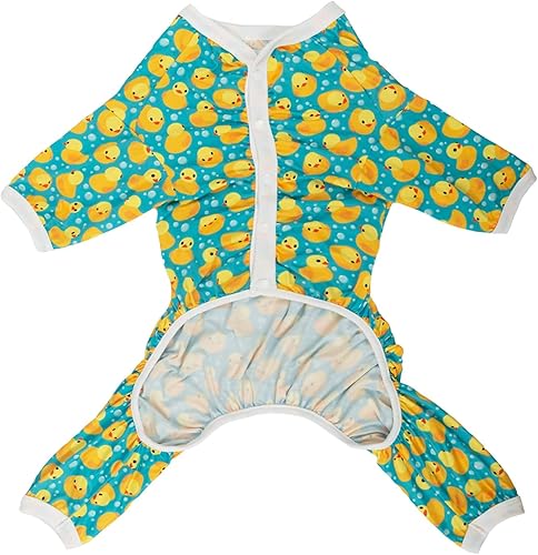 Miniatura 4 de CuteBone Ropa para Perros Grandes Pitbull Golden Retriever Traje Post Cirugía Elástico Calmante Ansiedad Pijamas para Mascotas Camisas Trajes