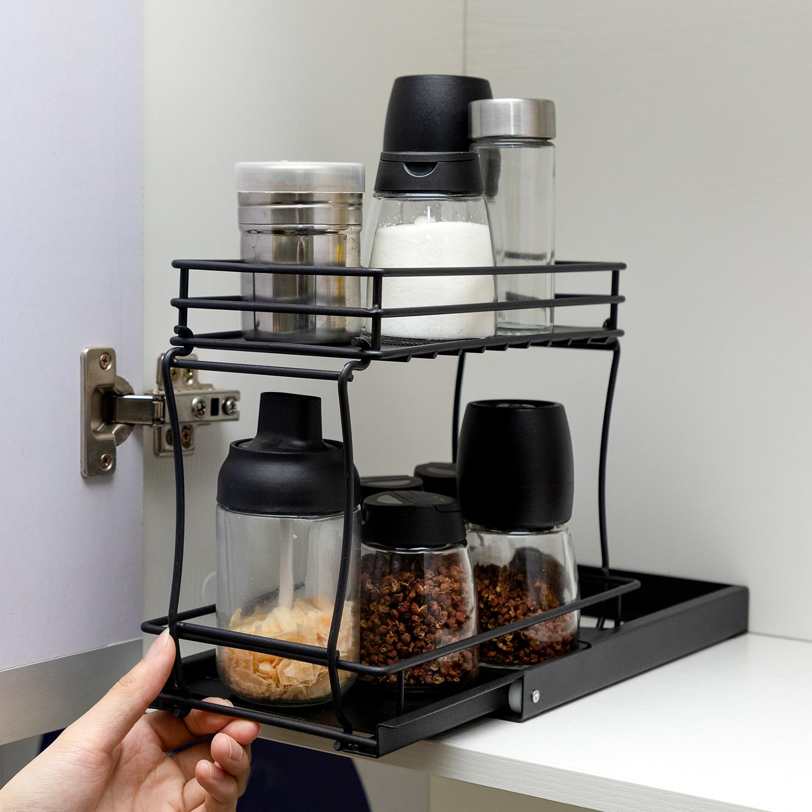 Senshi Japan Scaffale portaoggetti da mettere sotto il lavello, 2