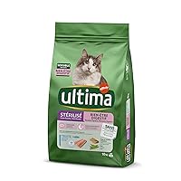 Ultima Benessere digestivo - Cibo per gatti Sterilizzati con Digestione Sensibile con Trota