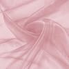 VACVELT Sheer Organza Fabric by The Yard, 60 Inch Wide Rose Gold Organza Fabric Bolt Bridal Sheer Tulle Fabric, Silk Organza Fabric Roll for Wedding Party Decorations Backdrop Curtain 1 Yard