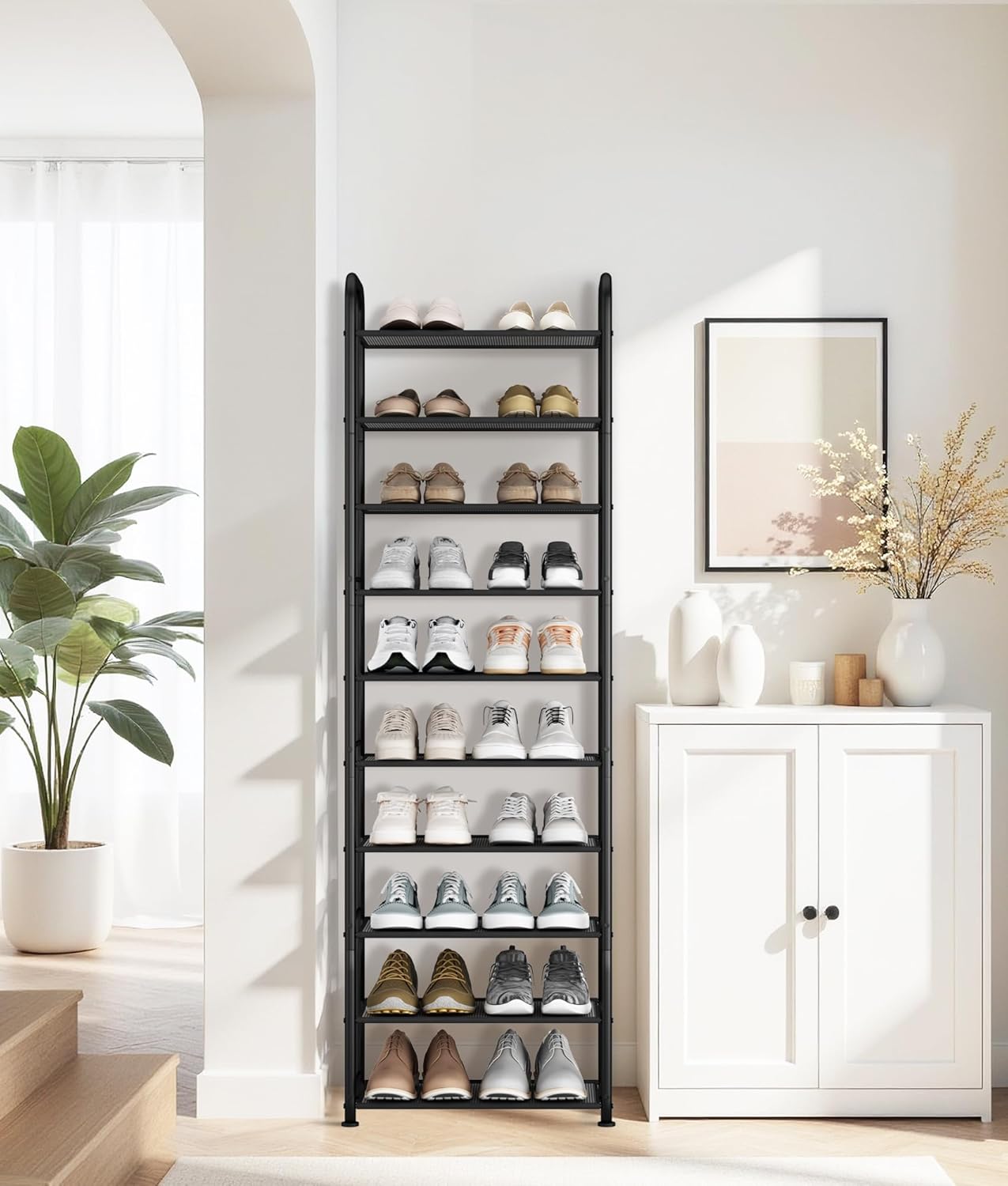 STORAGE MANIAC Expandable Shoe Rack Tall Narrow Nigeria Ubuy