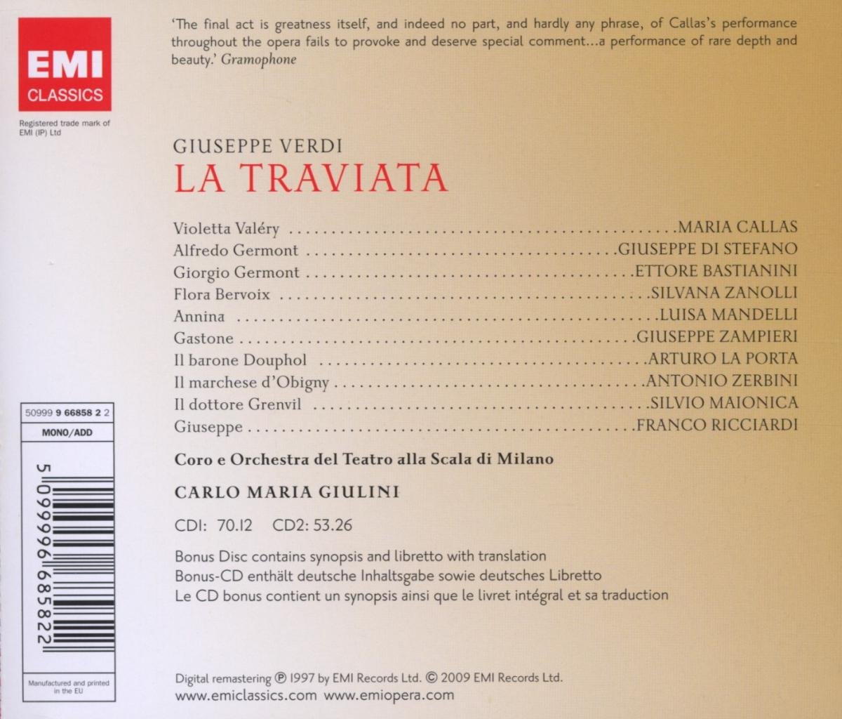 Verdi : La Traviata