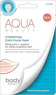 Body Benefits Mascarilla facial de tela hidra...