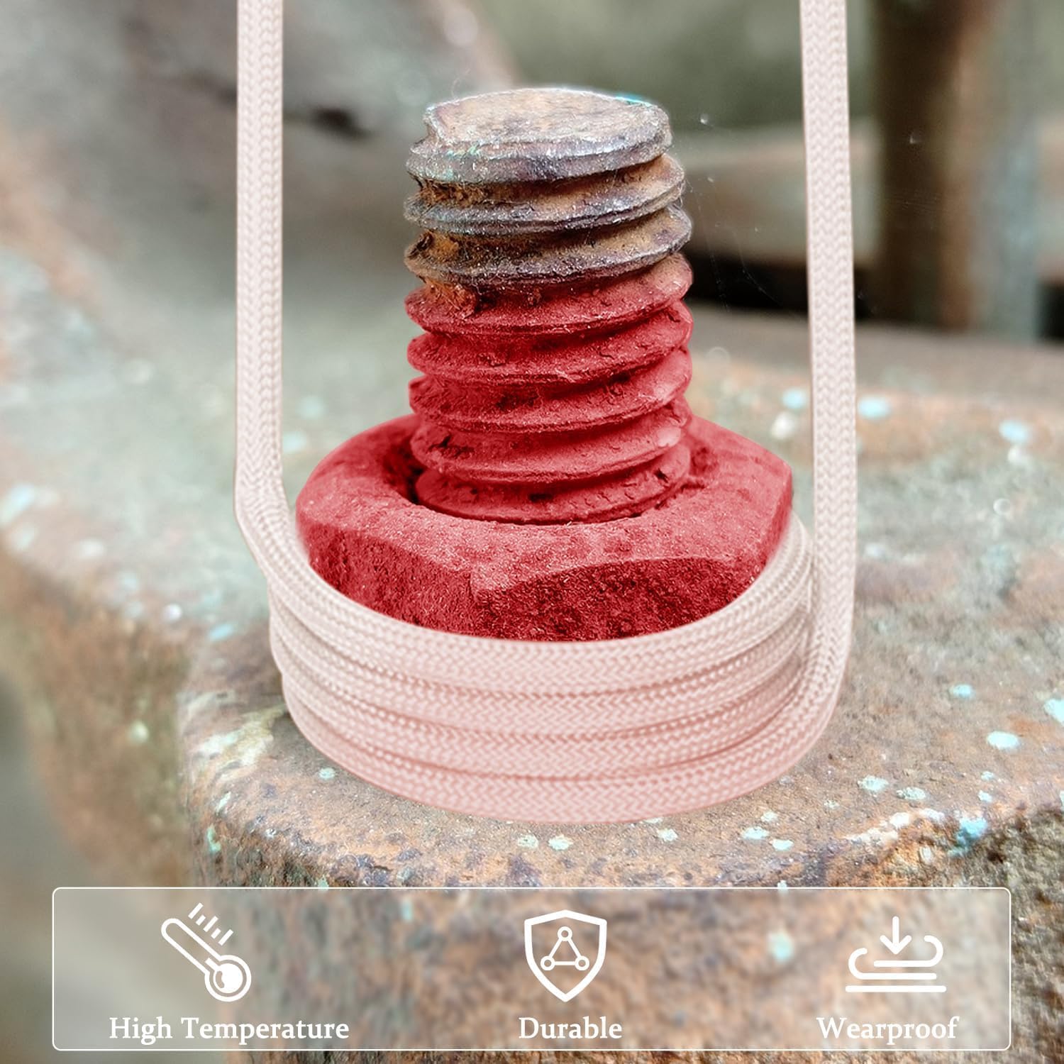 10Pcs Magnetic Induction Heater Bolt Removal Coil Kit, Flexible & Long Life Coil for Bolt Buster Heat Induction Tool, Removing Rusty Bolts and Nuts