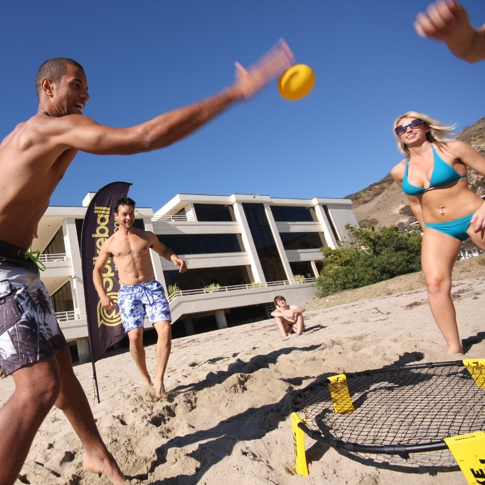 Spikeball スパイクボールセット 公園　外遊び Amazon.co.jp: ビーチや公園で遊べる スパイクボール セット 場所を