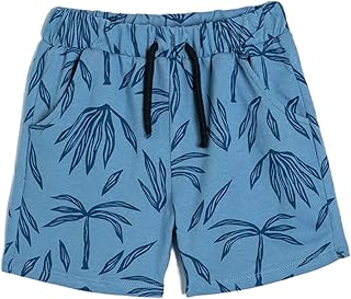 KOTON baby-boys Palm Printed Shorts Shorts (pack of 1)