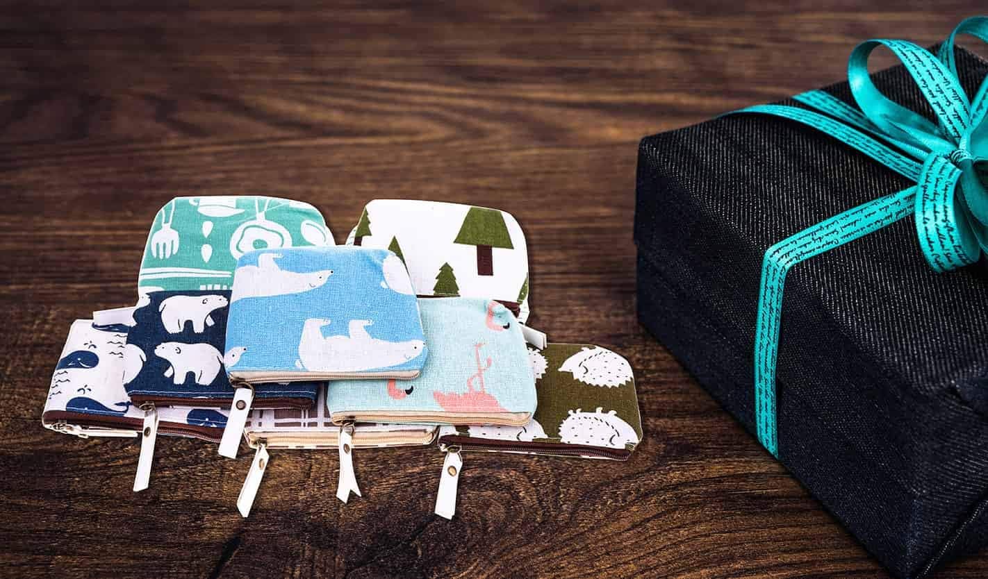 selizo Small Coin Purse, 10 Pcs Small Canvas Purse Zipper Change Purse Small Zipper Pouch - Image 5