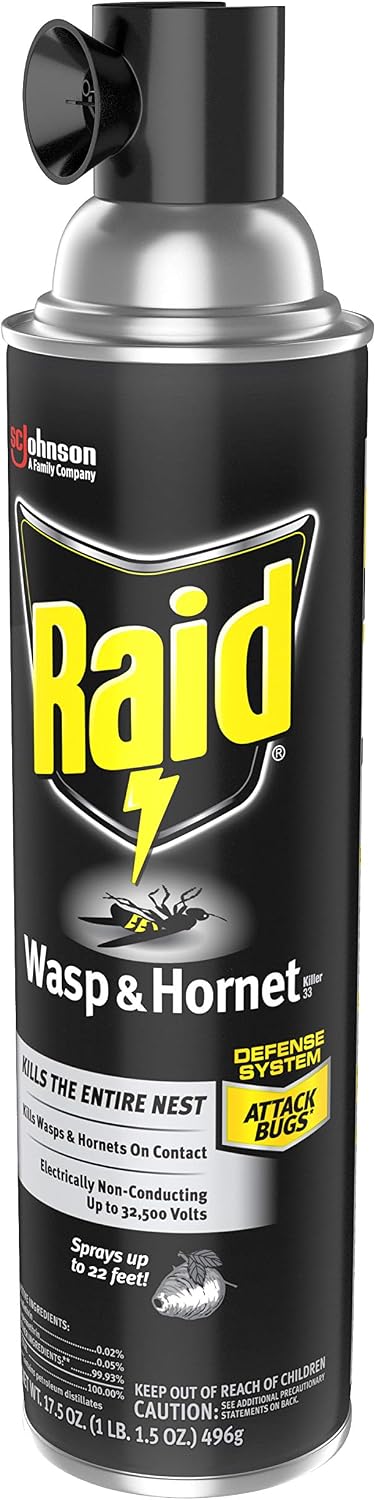 Raid Wasp and Hornet Killer, 17.5-Ounce (Pack - 6)