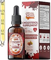 Vista 1 de Well&Whole Gotas líquidas de apoyo para el colesterol Esteroles vegetales y tintura de arroz de levadura roja Extracto de bergamota y guggul