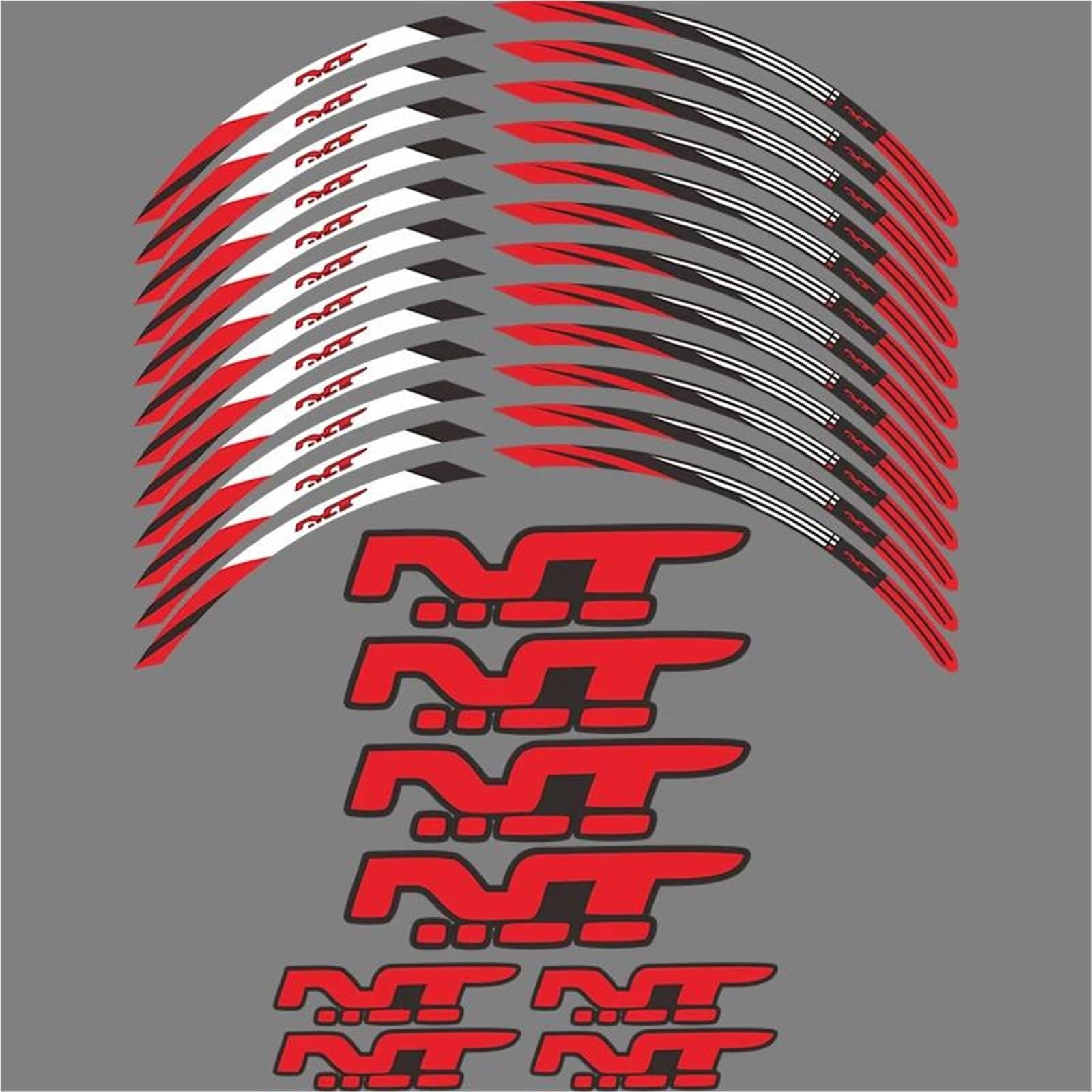 Motorcycle Wheel Stickers for NT 1100 NT1100 2022 2023 2024