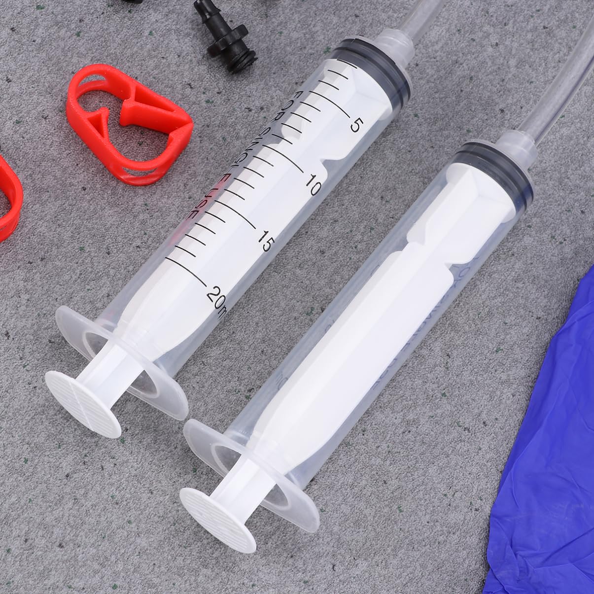 BESPORTBLE Strumento per Riempire La Coppa Dell'olio Strumento di Iniezione Dell'olio del Freno a Disco Kit Spurgo Olio Freno a Disco Bici Strumento di Riempimento Dell'olio Freno Bici