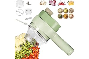 Electric Vegetable Cutter: Chop, Mince, & more in One