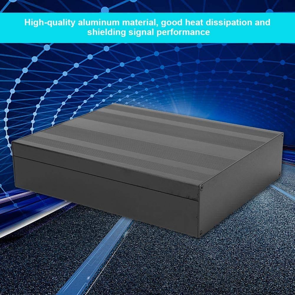 Aluminium Kühl Box, DIY Elektronisch Box Projekt, für Schutz Aluminium Box, für DIY, 50X 178X 220Mm