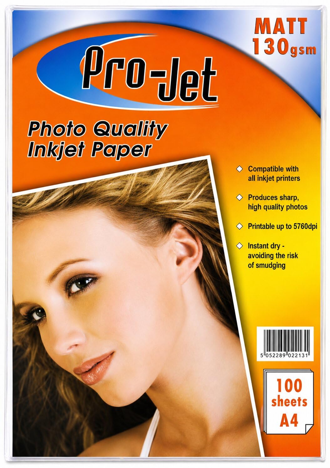 200 Sheets A4 130gsm Projet Inkjet Paper