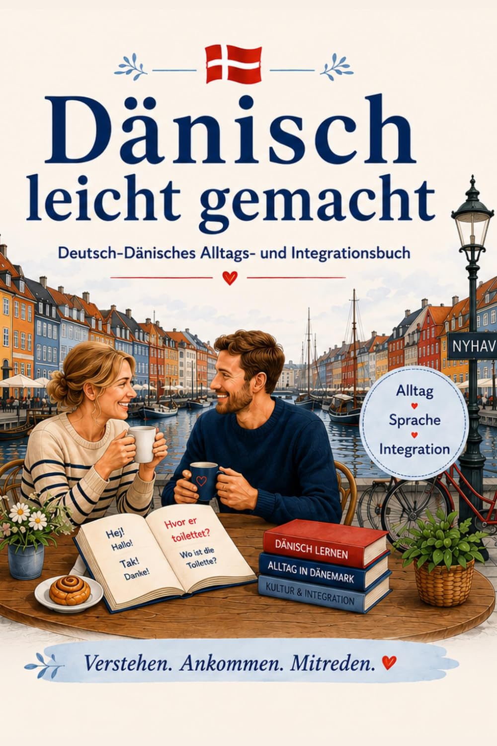 Dänisch leicht gemacht: Deutsch-Dänisches Alltags- und Integrationsbuch