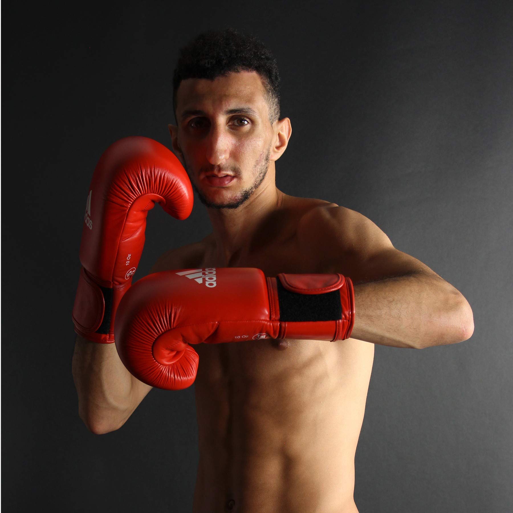 Amazon.co.jp: Adidas AIBA Competitionボクシンググローブ – レッド