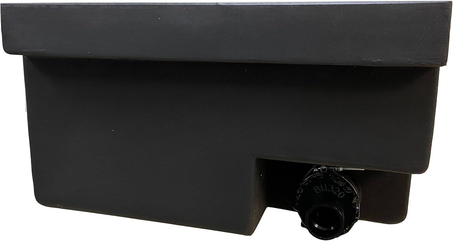 classAcustoms WT-2812 1.5" Grey Water RV Waste Holding Tank 28 Gallon Concession and Camper Waste Black Gray Grey Tank