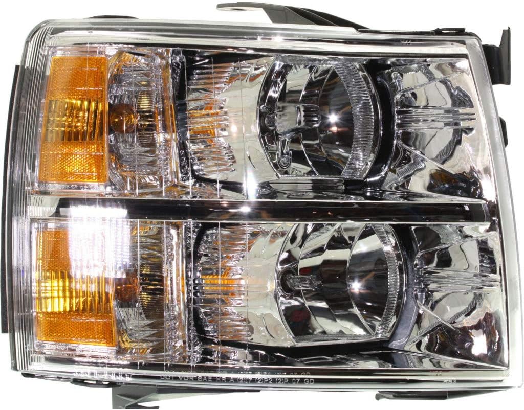 KarParts360 For Chevy Silverado 1500 Hybrid 2009-2013 Headlight Assembly Driver Side For GM2502280 | 22853027
