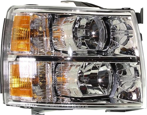Miniatura 5 de CarLights360 Para 2007-2014 GMC Sierra 3500 HD faro Asamblea lado del conductor con bombillas  (certificado DOT) Reemplazo para GM2502283