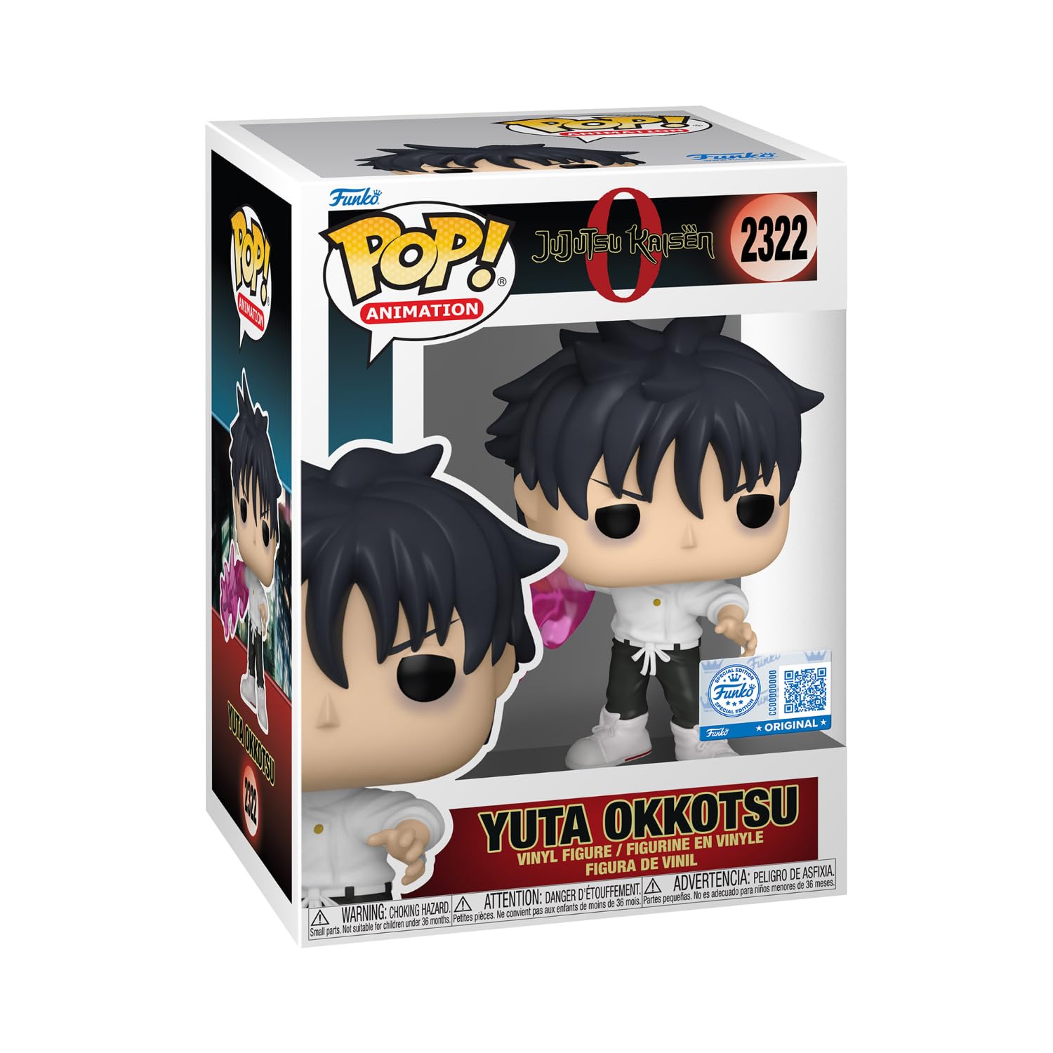 Funko Pop! Animación: Jujutsu Kaisen - Yuta (Katana) (Edición Especial) #2322 Figura de vinilo