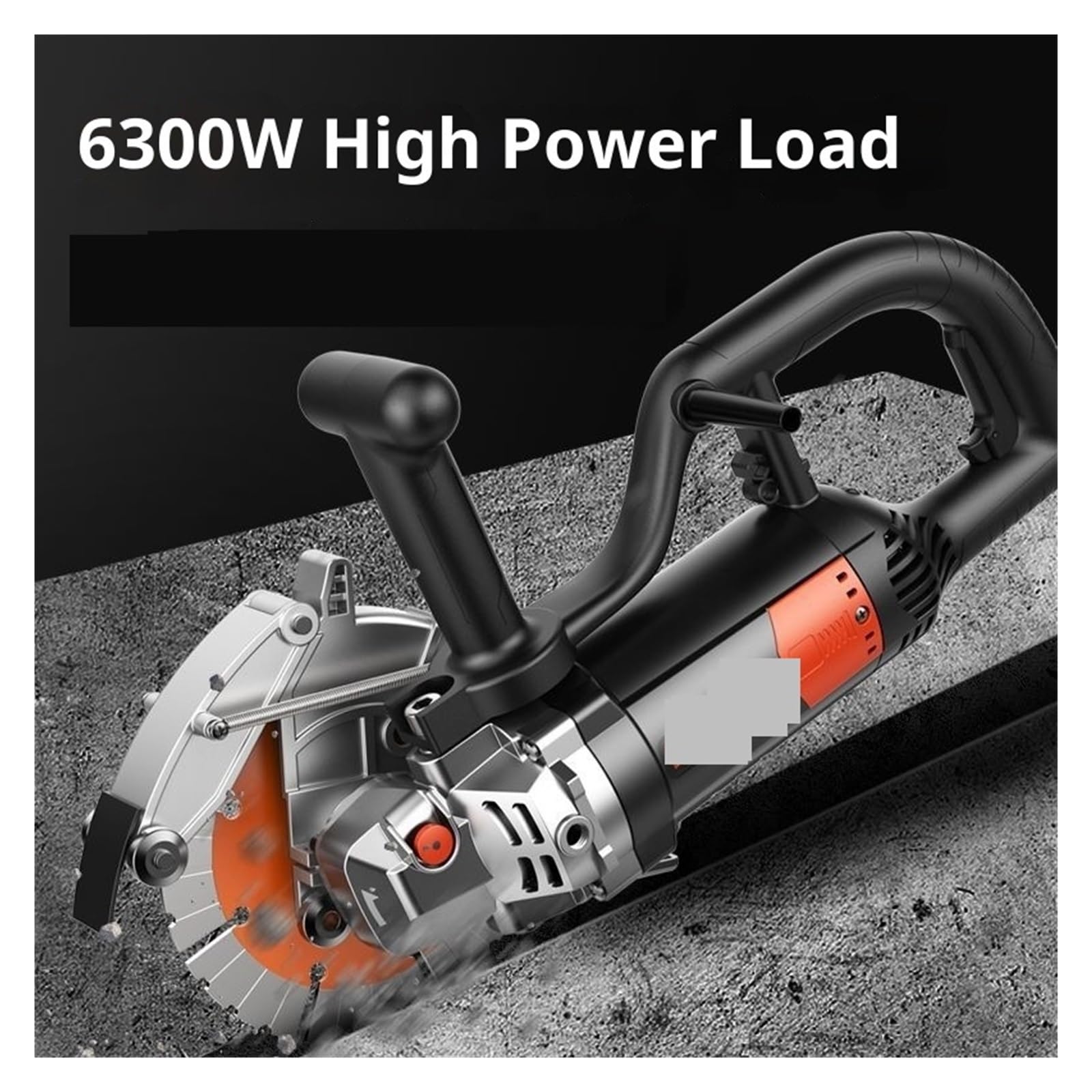 Sierras circulares, Máquina Ranuradora, Sin Escobillas, Libre De Polvo, Corte Y Pared Especiales Para Cables Hormigón,para madera, plástico, metal blando(5600w)