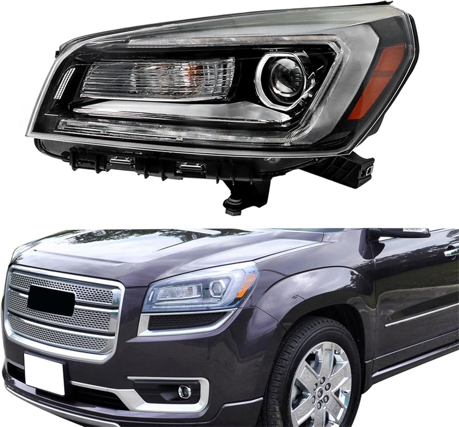 LABLT A Headlamp Assembly Replacement for Acadia 2013-2016 Headlight Left Side Replacement for GM2502376 Driver Side