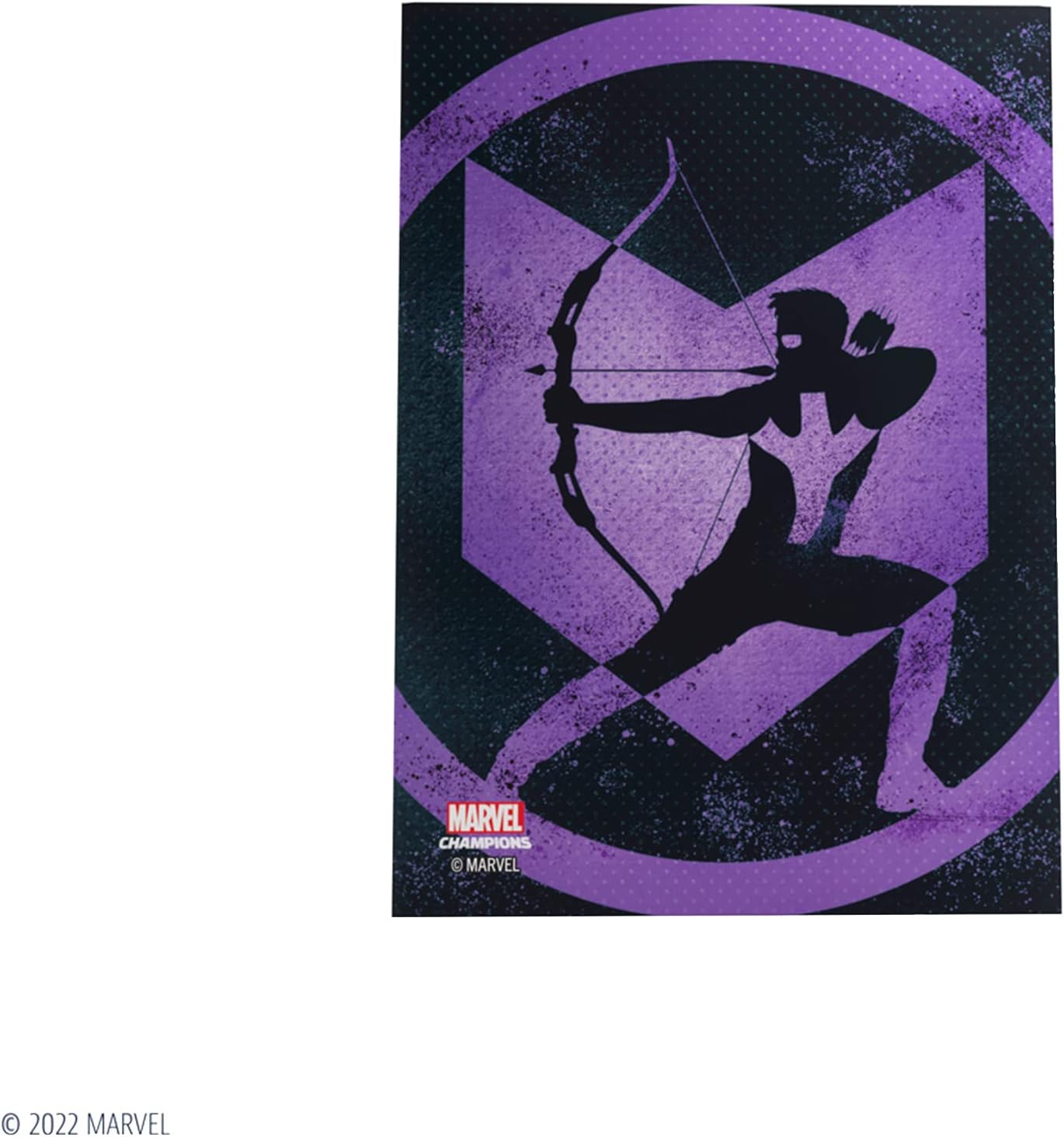 Gamegenic Marvel Champions Fine Art Sleeves – Hawkeye Art 50+1CT – Marvel Champions Card Sleeves are Smooth & Tough - Compatible with Pokemon & Magic The Gathering and Other Standard Sized TCG/LCGs