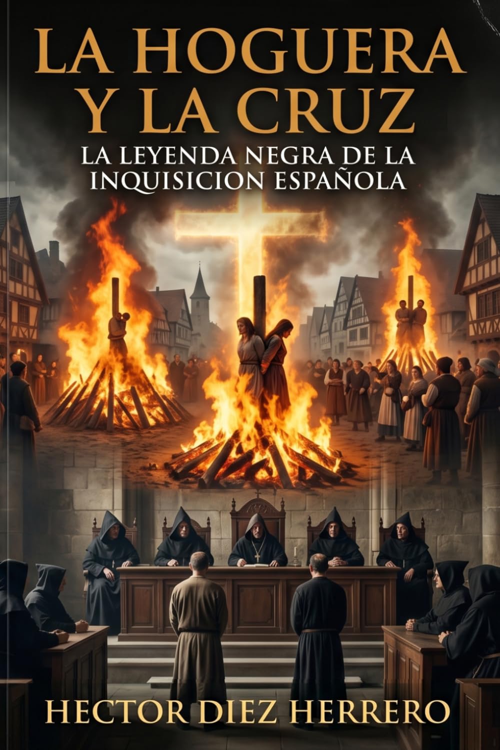 LA HOGUERA Y LA CRUZ: LA LEYENDA NEGRA DE LA INQUISICION ESPAÑOLA