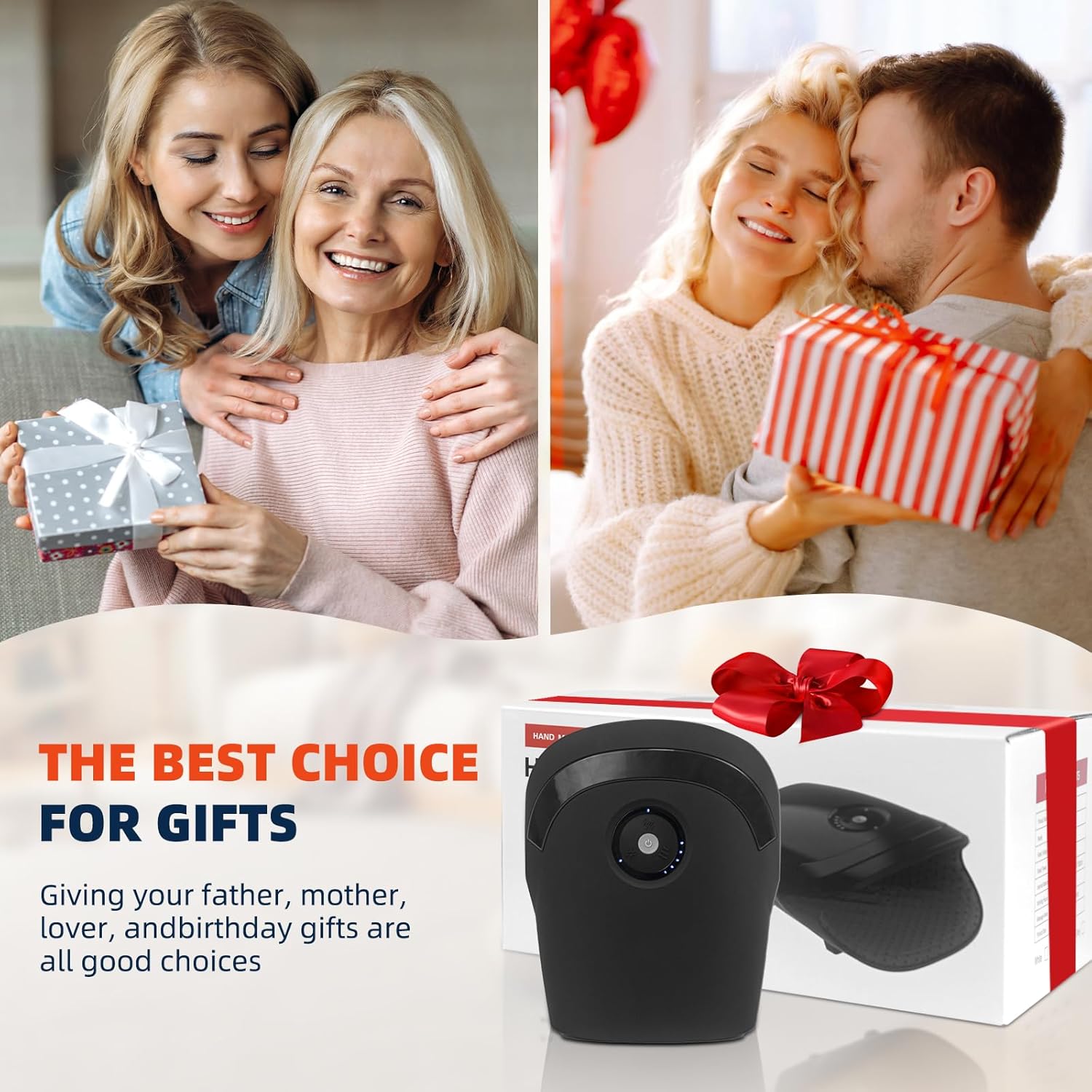 ZhanHao Hand Massage, Hand Machine with Heat and Compression, Electric Hand Massager for Arthritis and Carpal Tunnel,Cordless Massagers, Gift for Women & Men - Image 7