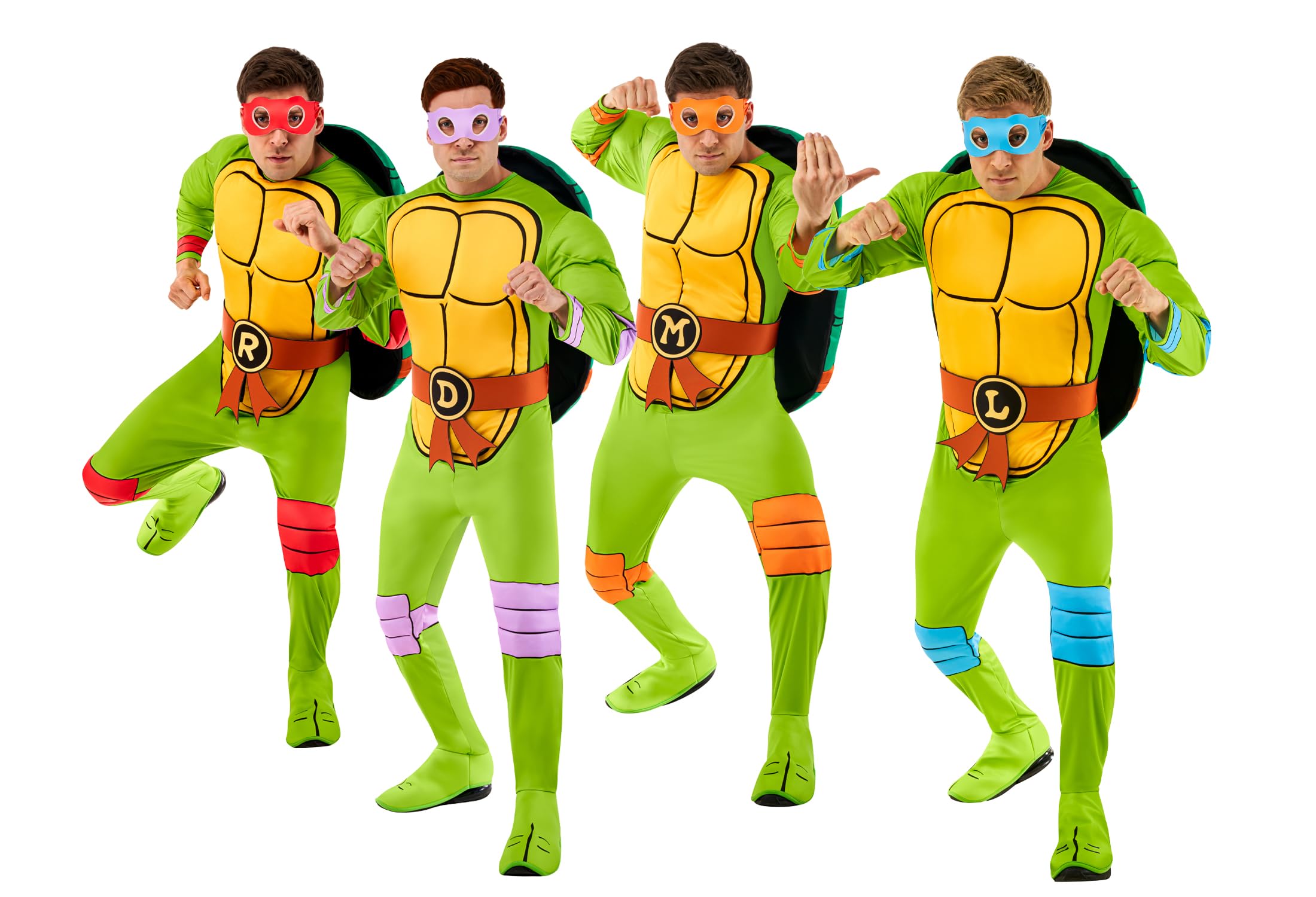 Rubies Oficjalny kostium Paramount TMNT Leonardo dla dorosłych, fantazyjna sukienka dla dorosłych