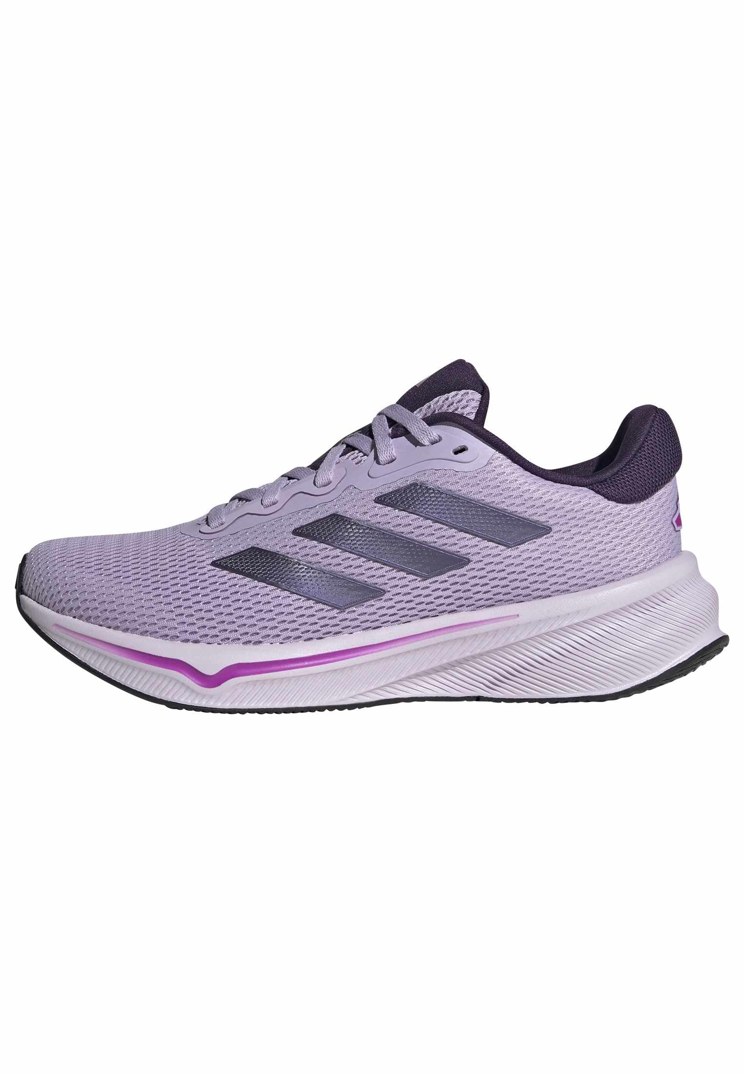 adidas RESPONSE W Kadın Ayakkabı Düşük Bilek (Futbol Dışı), Mor, 39 1/3