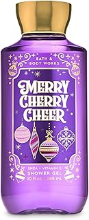 Bath and Body Works Merry Cherry Cheer Shower Gel with Shea + Vitamin E, 10 fl oz