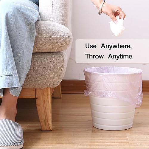 Miniatura 7 de KmaxShip Bolsas de basura pequeñas de 4 galones, 110 unidades, bolsas de basura de 4 galones para oficina, dormitorio, bolsas de basura pequeñas